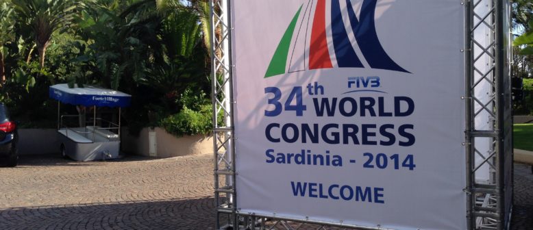 Allestimenti 34°Congresso Mondiale Pallavolo