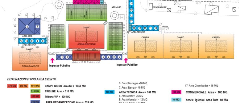 Arena Europei Beach Volley 2014